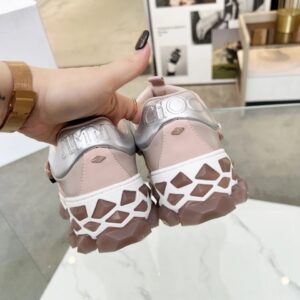 jimmy choo diamond x ii m sneakers pink