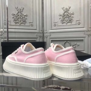 chanel vintage sneakers pink