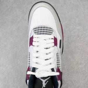 nike air jordan 4 retro g white purple