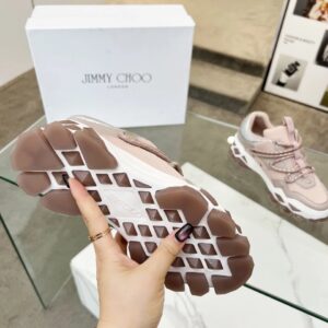 jimmy choo diamond x ii m sneakers pink