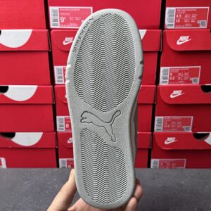 puma bread sneakers white grey