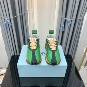 lanvin retro sneakers green