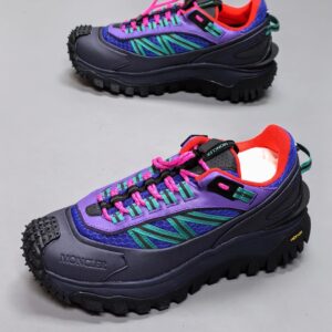 moncler trailgrip gtx rubber sneakers blue purple