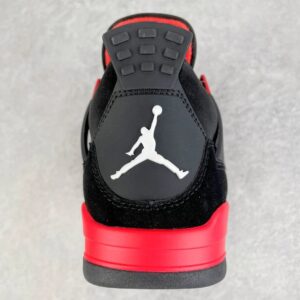 nike air jordan 4 retro black red