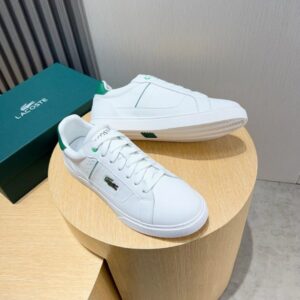 lacoste classic style sneakers white
