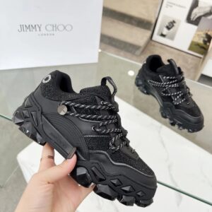 jimmy choo diamond x ii m sneakers black