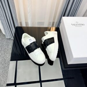 valentino 2022ss sneakers white studded