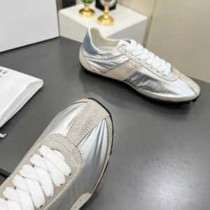 maison margiela mm6 sinters trainers silver