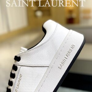 saint laurent sl61 sneakers white