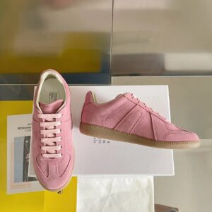 maison margiela mm6 german trainers pink