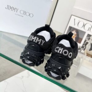 jimmy choo diamond x ii m sneakers black