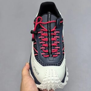 moncler trailgrip gtx rubber white black sneakers red stripes
