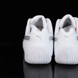 puma roma m motorsport sneakers white silver
