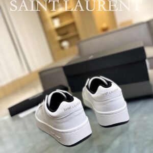 saint laurent sl61 sneakers white
