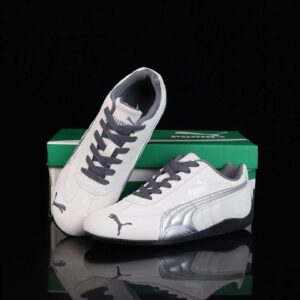 puma roma m motorsport sneakers silver gray