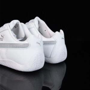 puma roma m motorsport sneakers white silver