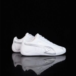 puma roma m motorsport sneakers white silver