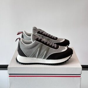 moncler pacey sneakers grey black