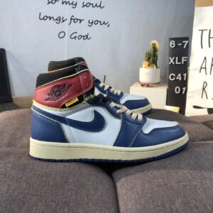 nike air jordan 1 high tops sneakers multicolor