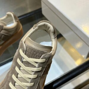 maison margiela mm6 thick bottom sneakers beige