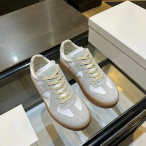 maison margiela mm6 thick bottom sneakers white