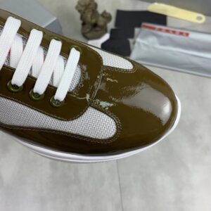 prada casual sneakers brown