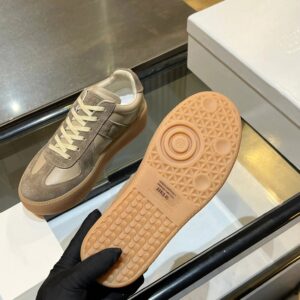 maison margiela mm6 thick bottom sneakers beige