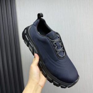 prada re nylon sneakers blue