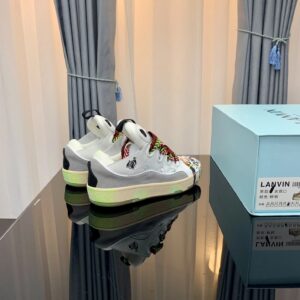 lanvin casual sneakers graffiti