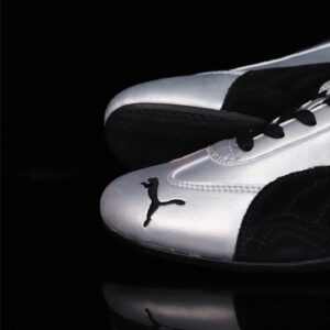 puma roma m motorsport sneakers silver black