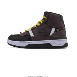 lacoste high top sneakers multicolor