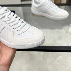 dior b01 leather sneakers white