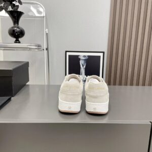 saint laurent sl61 low sneakers beige