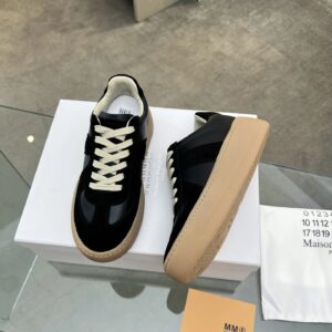 maison margiela mm6 thick bottom sneakers black