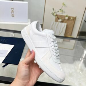 dior b01 leather sneakers white