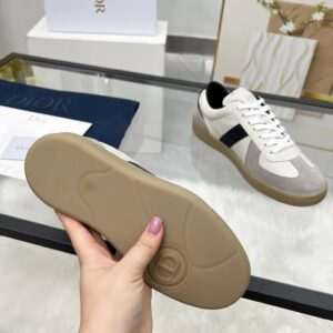 dior b01 white leather sneakers black