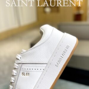 saint laurent sl61 sneakers white