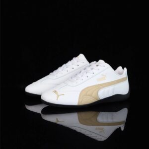 puma roma m motorsport sneakers white gold
