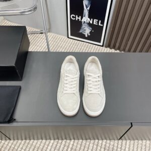 saint laurent sl61 low sneakers beige