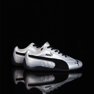 puma roma m motorsport sneakers silver black