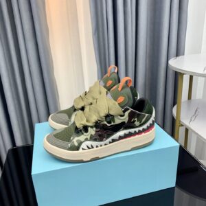 lanvin casual sneakers camo