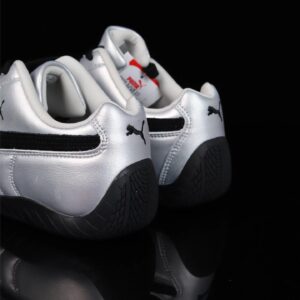 puma roma m motorsport sneakers silver black