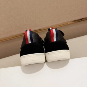 moncler lunarove black sneakers white sole