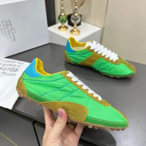 maison margiela mm6 sinters trainers green