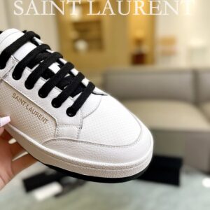 saint laurent sl61 sneakers white