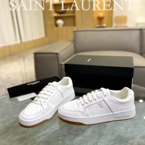 saint laurent sl61 sneakers white