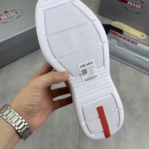 prada casual sneakers orange