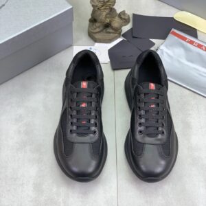 prada casual sneaker black