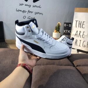 puma rah sampson high top sneakers white black