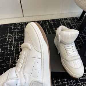 ysl white sl80 high top sneakers
